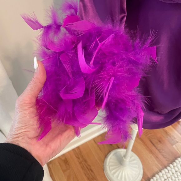 BRONX AND BANCO WOMEN'S NADINE MINI DRESS PURPLE SIZE LARGE NWT - Picture 3 of 16